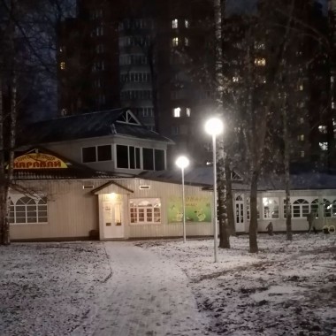 Парк имени Н.В. Гоголя освещен опорами КЗМК